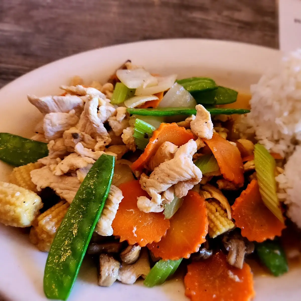 Mixed Vegetables with Chicken