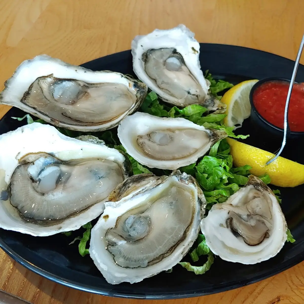 Oysters on the 1 2 Shell