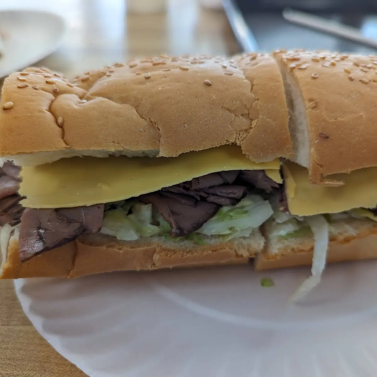 Roast Beef Swiss