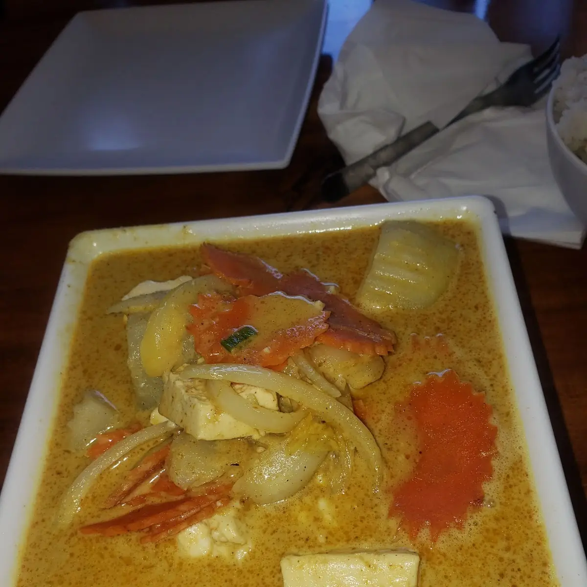 Yellow Curry with Chicken