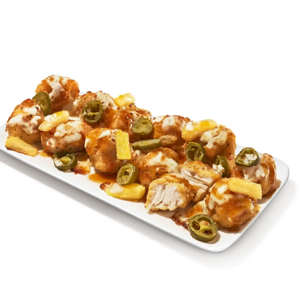 Spicy Jalapeno-Pineapple Loaded Chicken