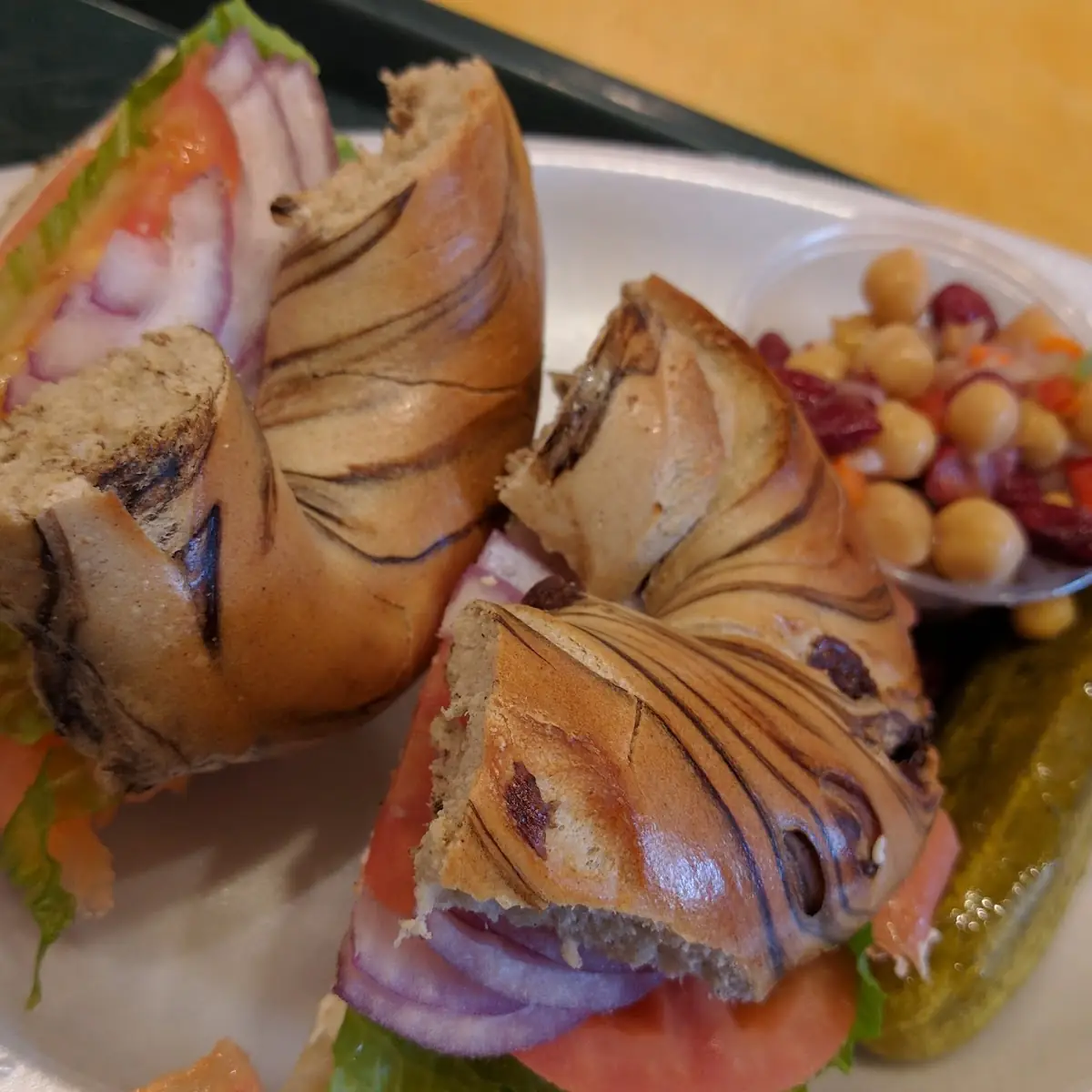 Smoked Sable Plate Sandwich
