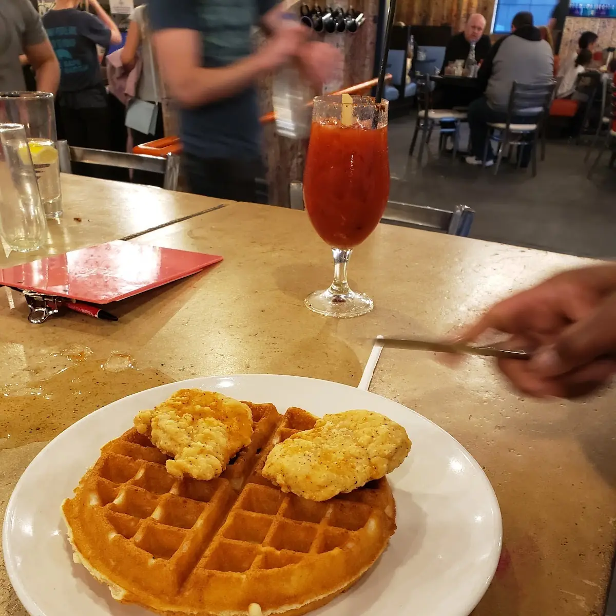 Chicken and Waffles