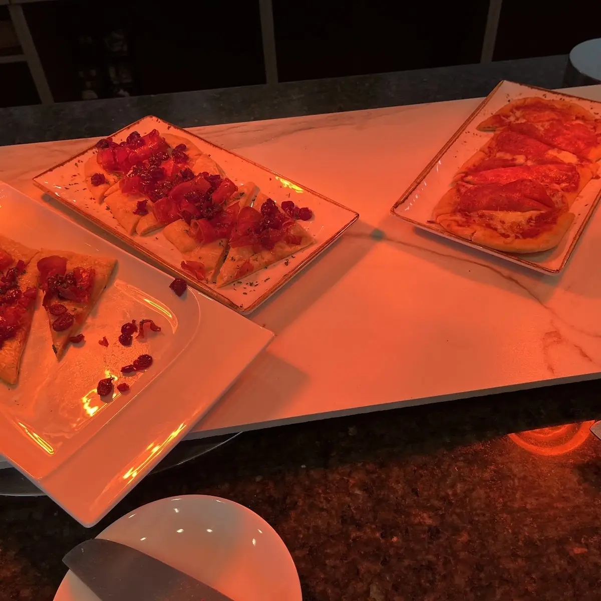 Cranberry and Pancetta Flatbread Pizza