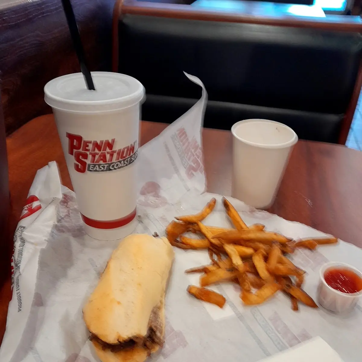 Philly Cheesesteak and Fries