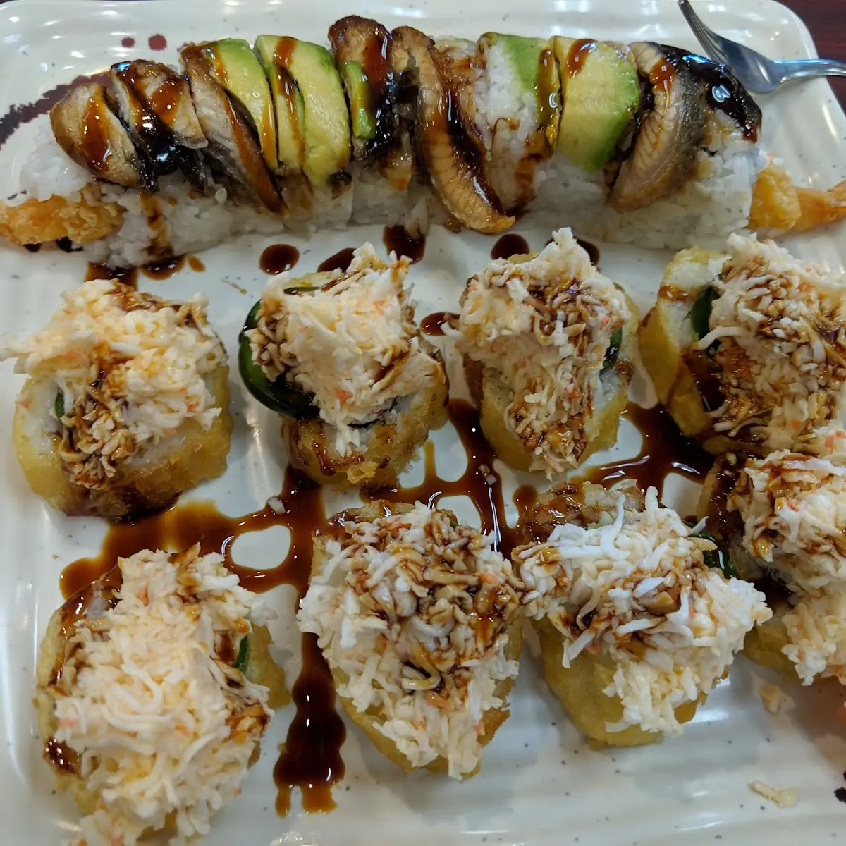 Dragon Roll & Jalapeno Roll