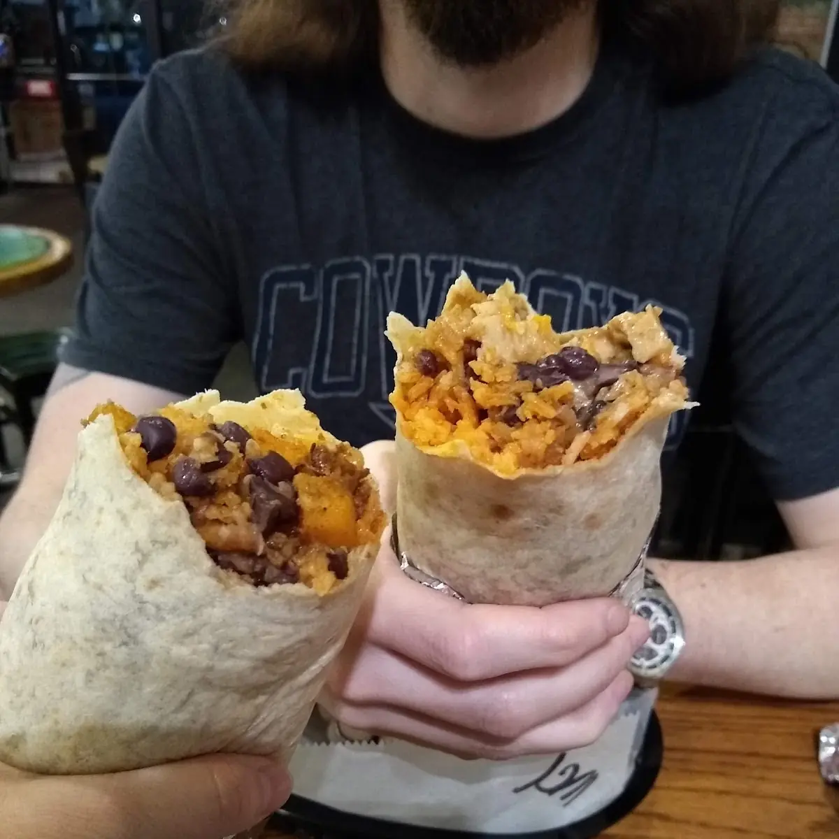 Vegan Chorizo Burrito
