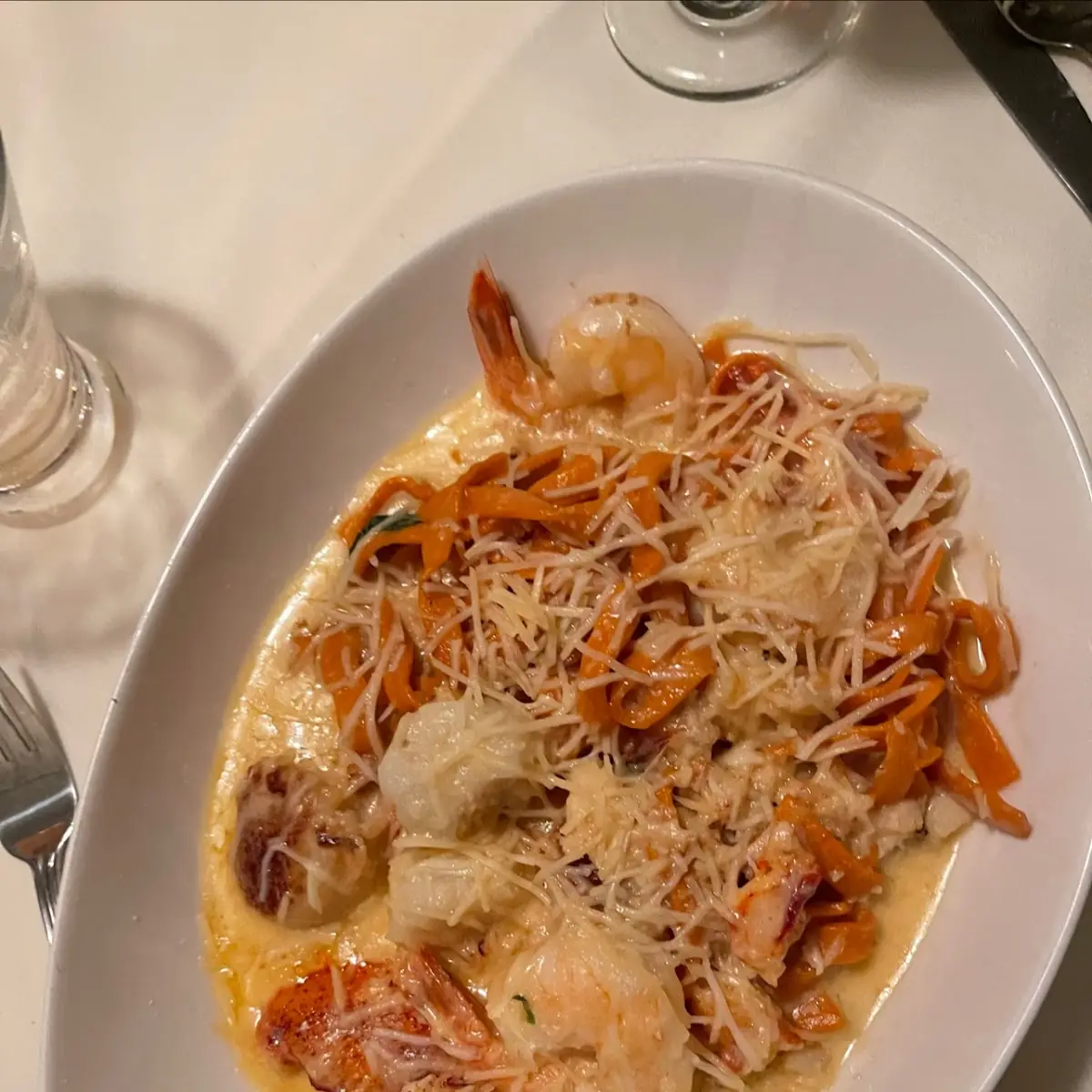 Rose Seafood Pasta