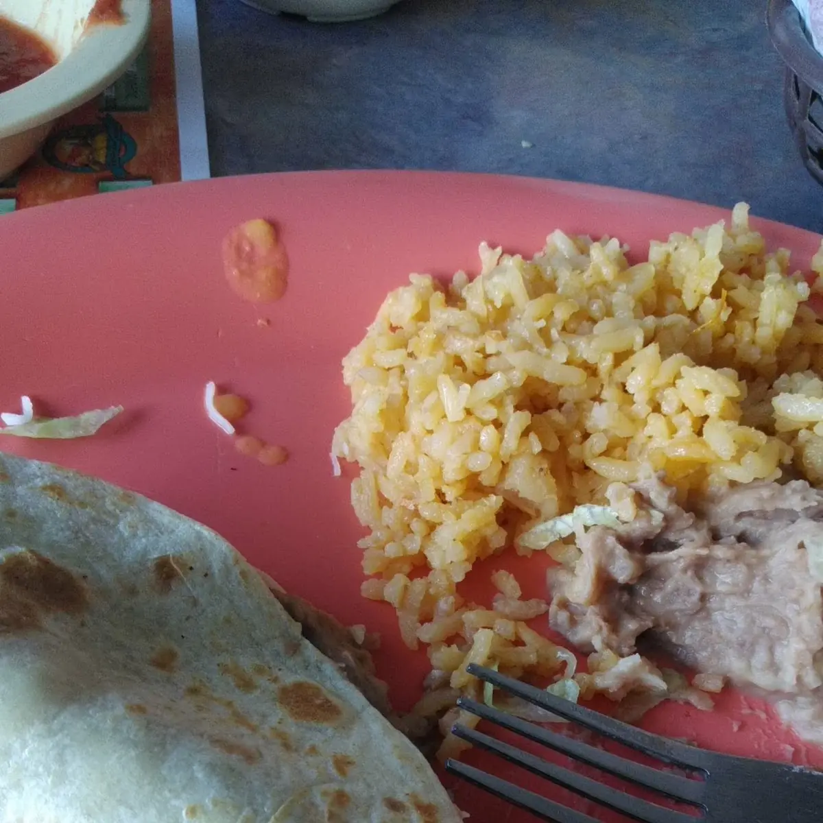 Chicken Taco Lunch Plate