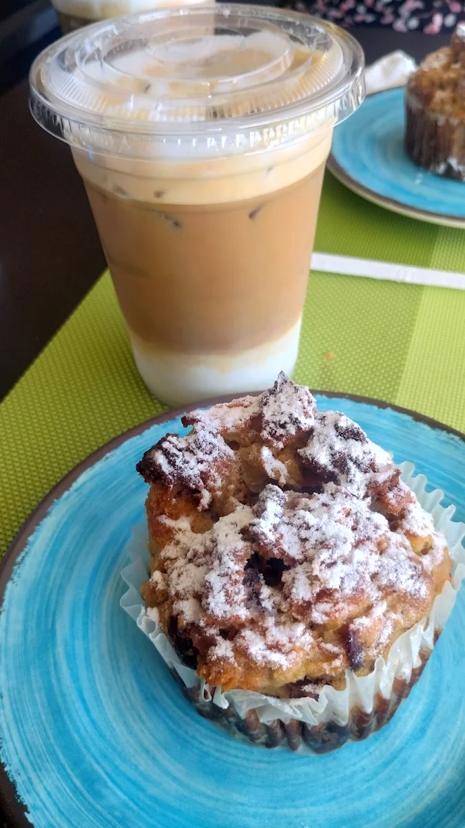 Apple Bread Pudding Muffins