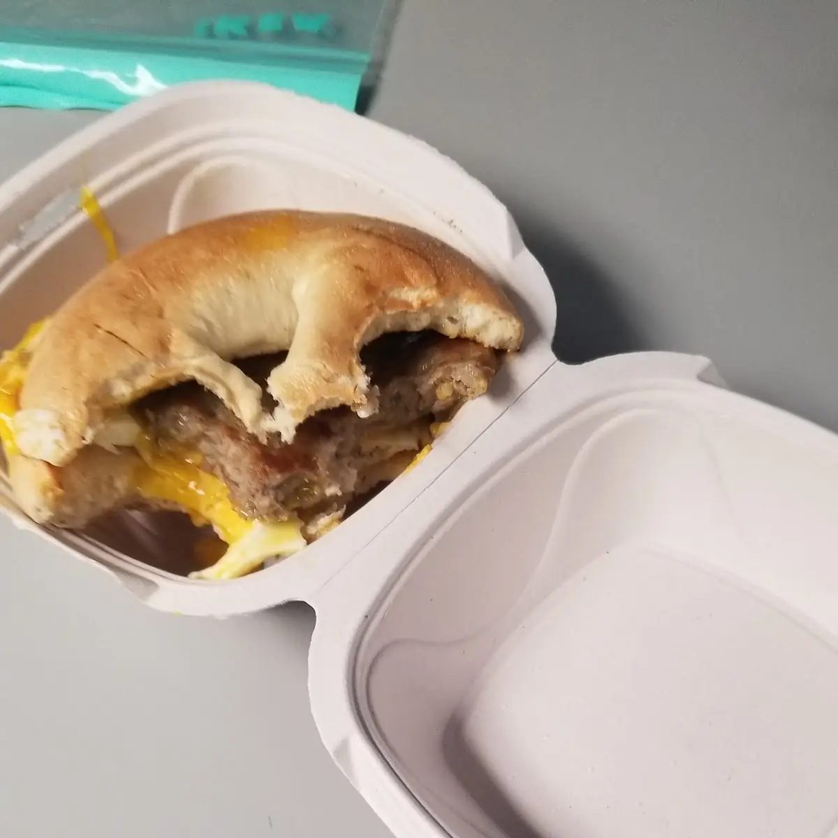 Breakfast Sandwich Bagel