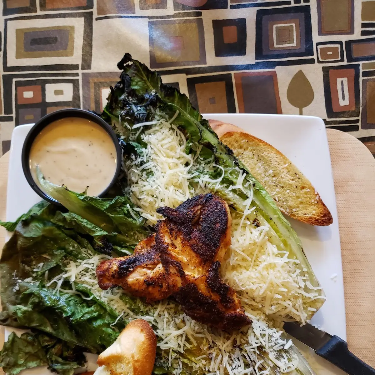 Grilled Chicken Caesar Salad