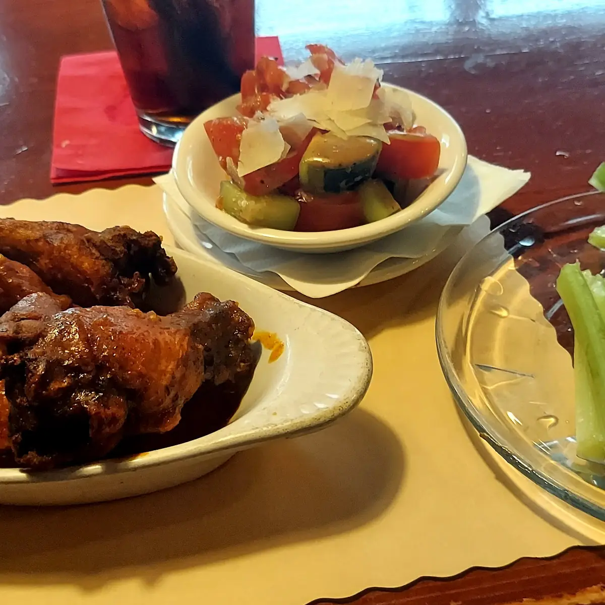 Hot Garlic Wings
