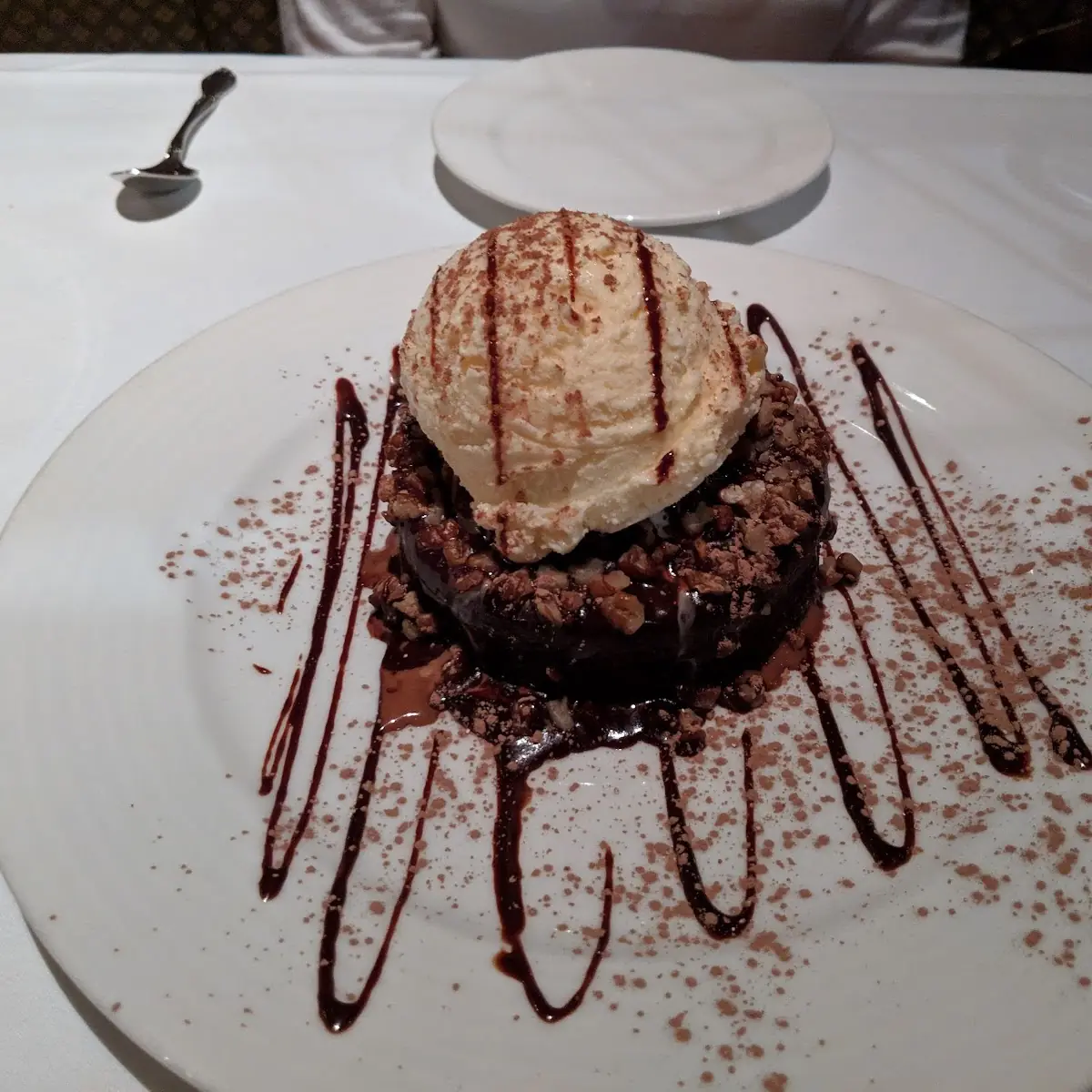 Chocolate Spice Cake Ala Mode