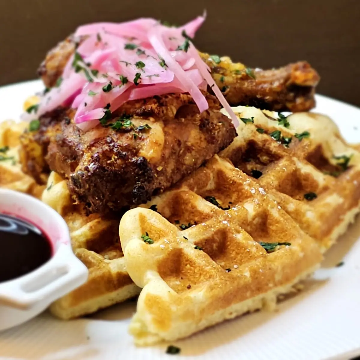 Yaji Chicken & Waffles Nigerian Brunch