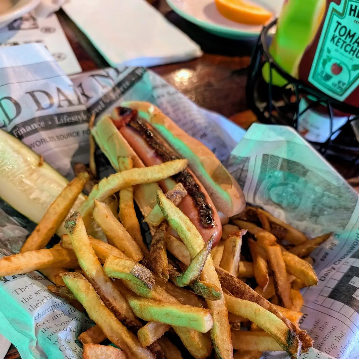 Hot Dog and Fries