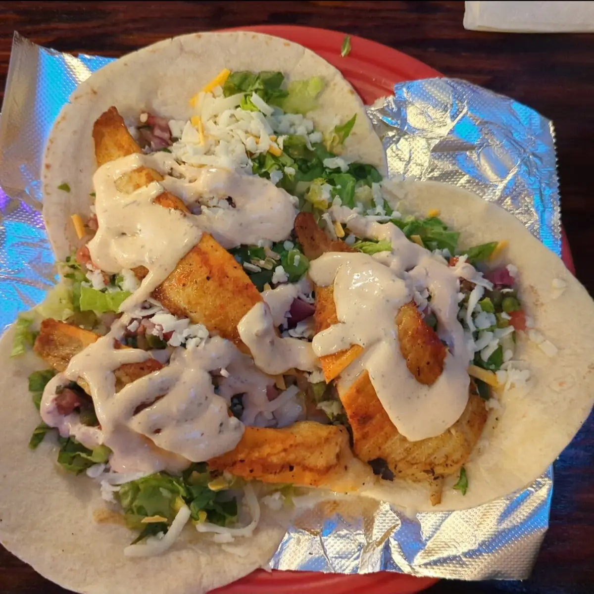 Plaza Mexico Fish Tacos