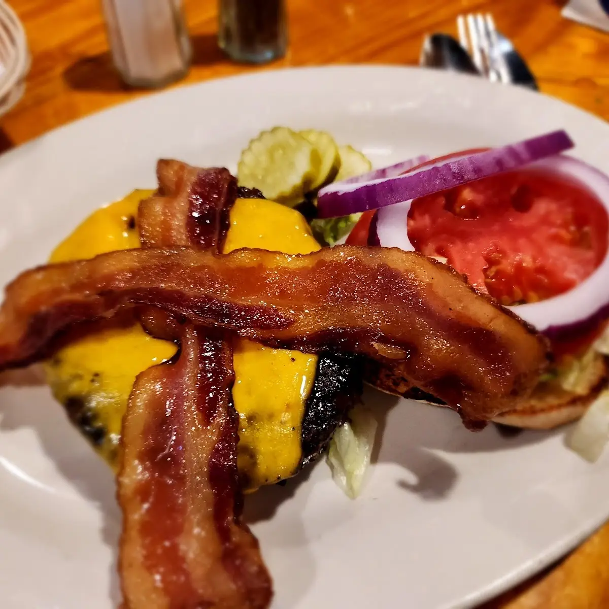 Black Jack Bacon Burger