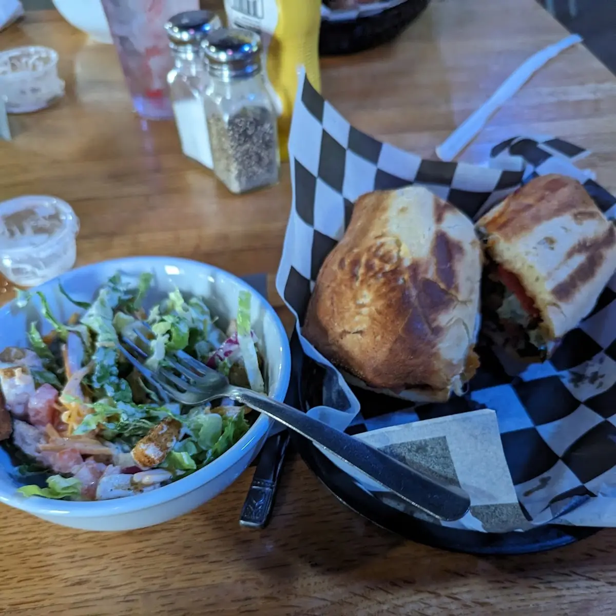 Italian Sub with Side Salad