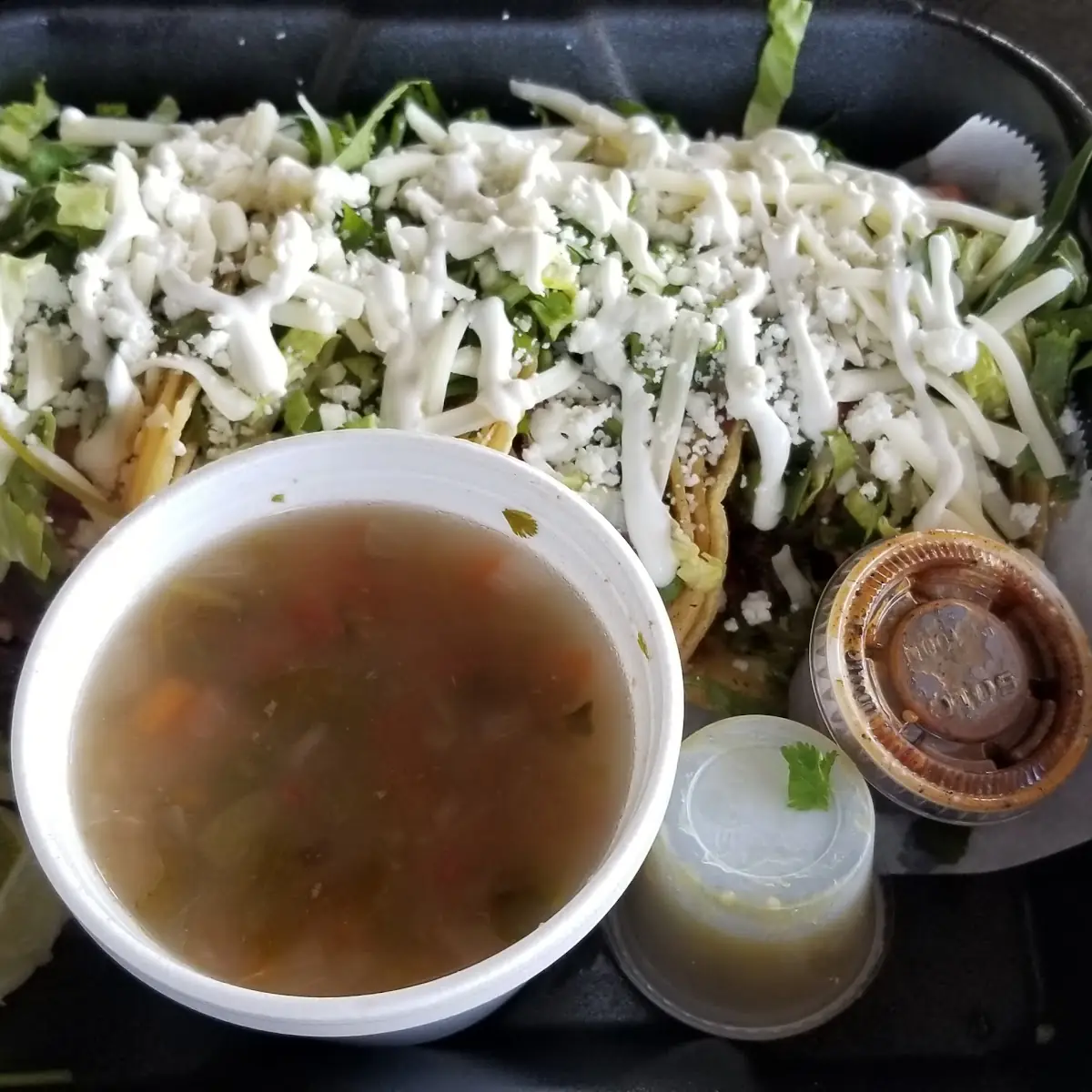 Carne Asada Taco Plate