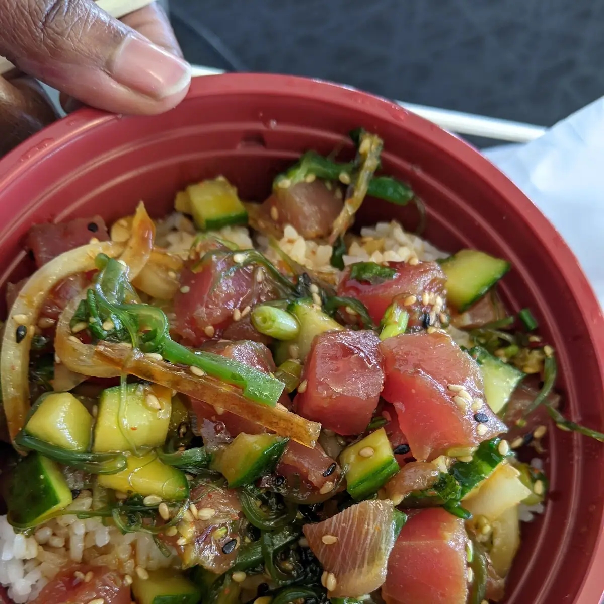 Tuna Póke Bowl