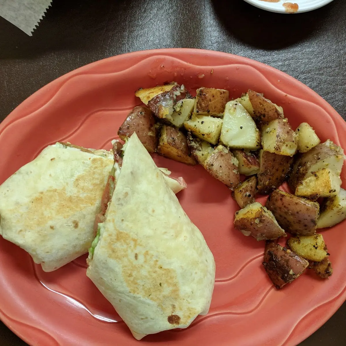 Chicken Club Burrito