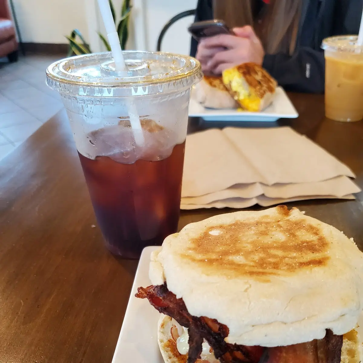 Spicy Turkey Bacon Breakfast Sandwich