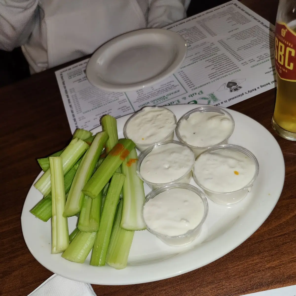 Celery and Blue Cheese