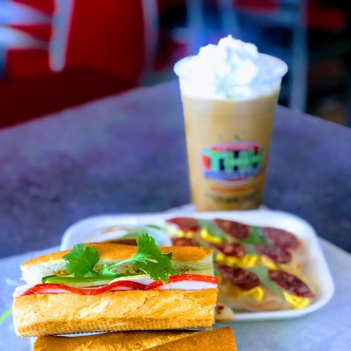 Vietnamese Vegetables Sandwich