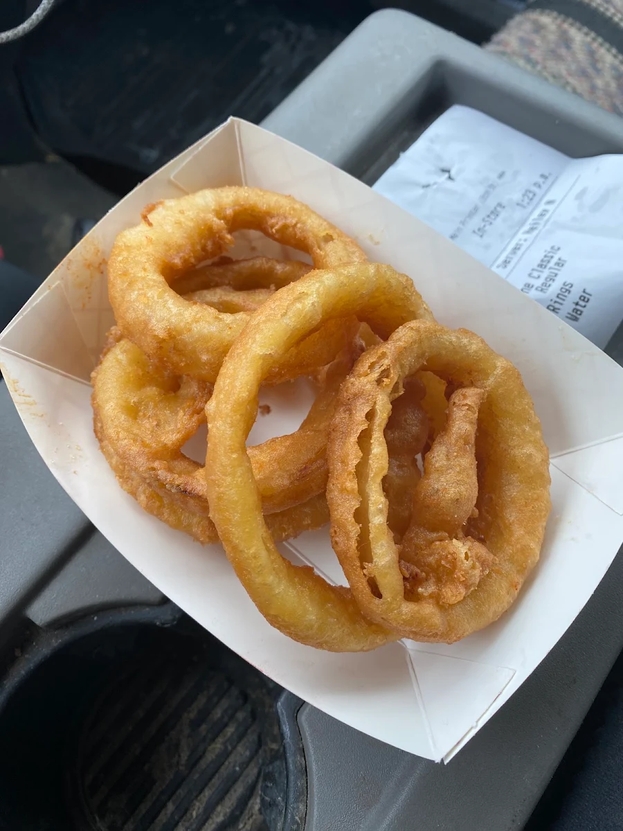 Onion Rings, Rosie’s Burgers - 8th Street