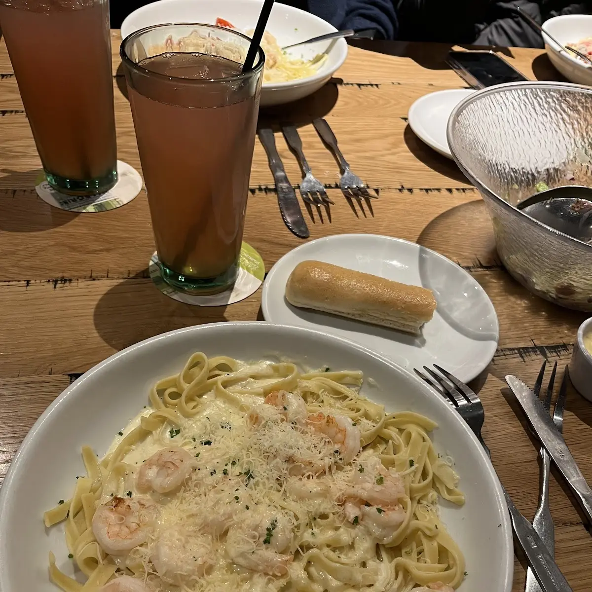 Shrimp Alfredo