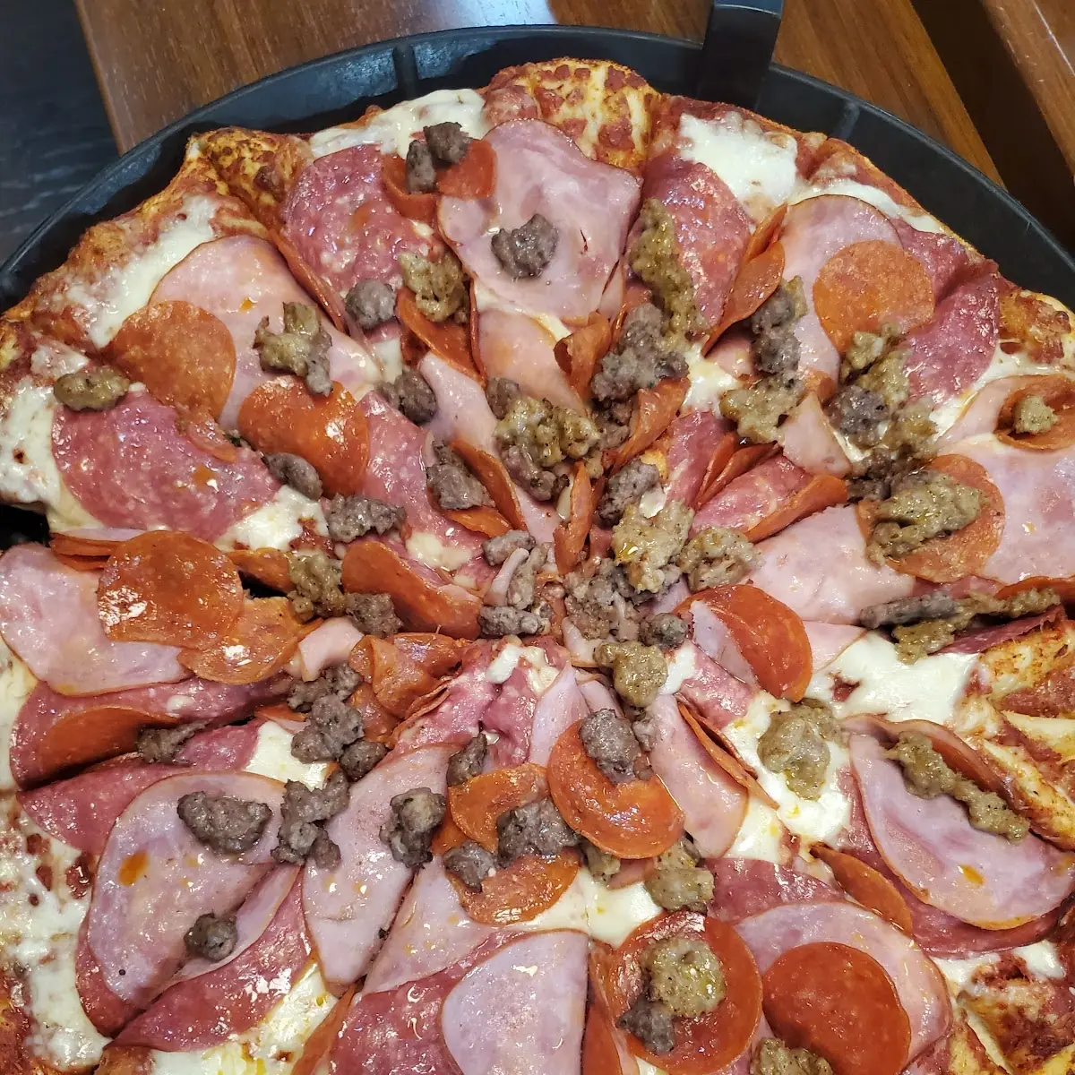 All Meat Pizza