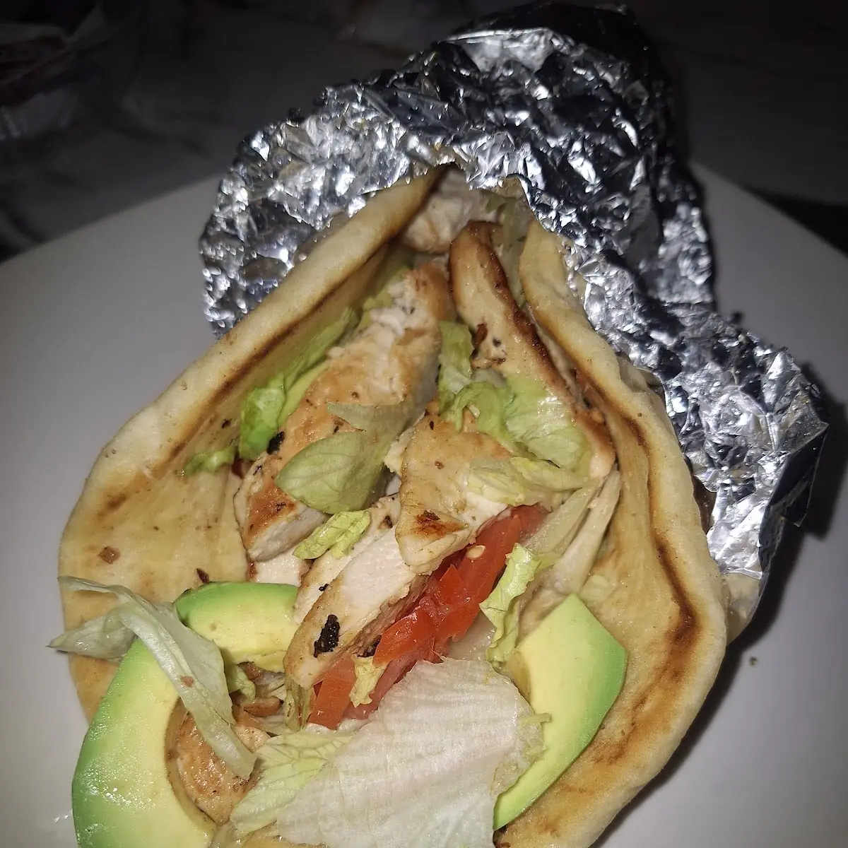 Chicken Avocado Wrap