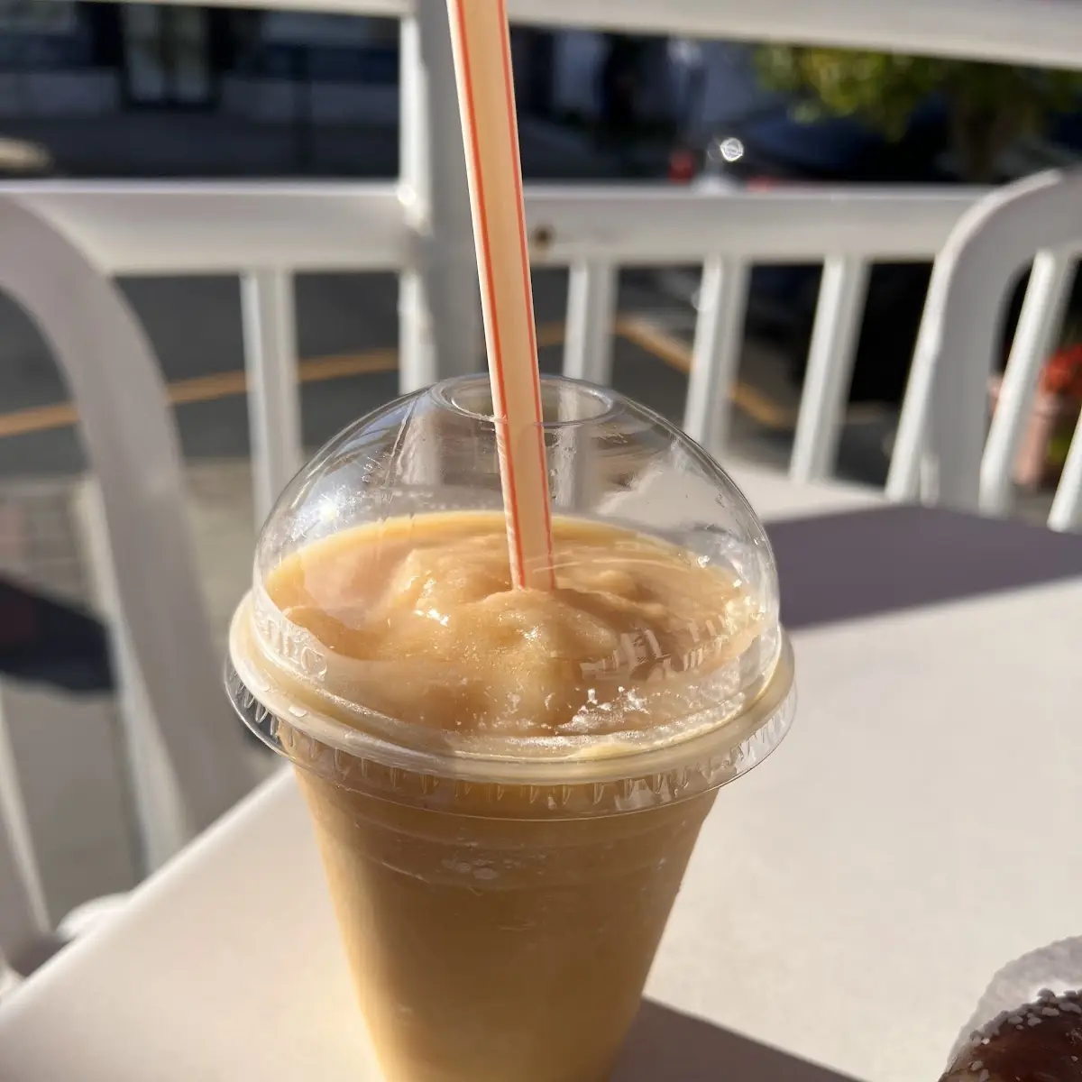 Orange Dream Smoothie with Peach