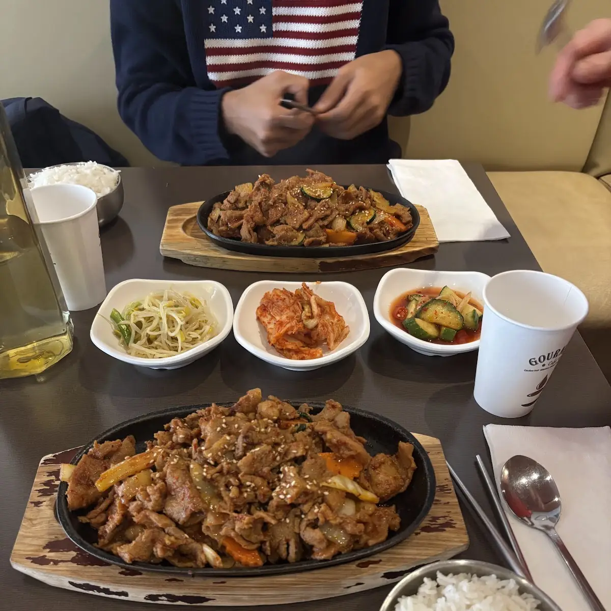 Spicy Pork Jungsik with Steamed Rice and Sides, Seoul 2 Soul