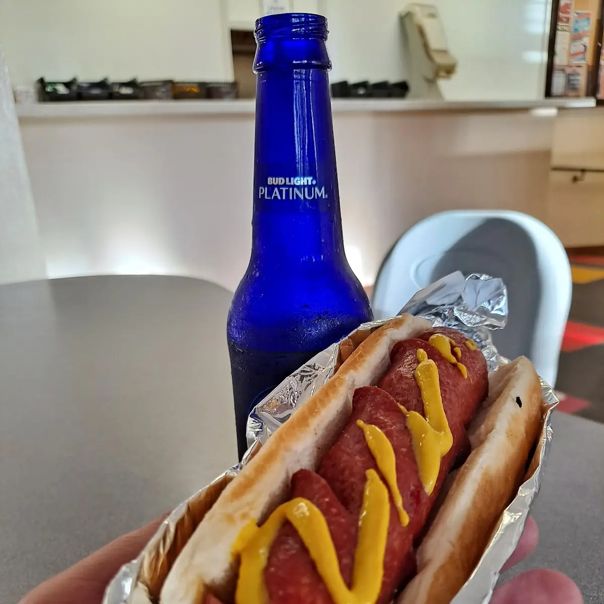 Beer and a Hot Dog