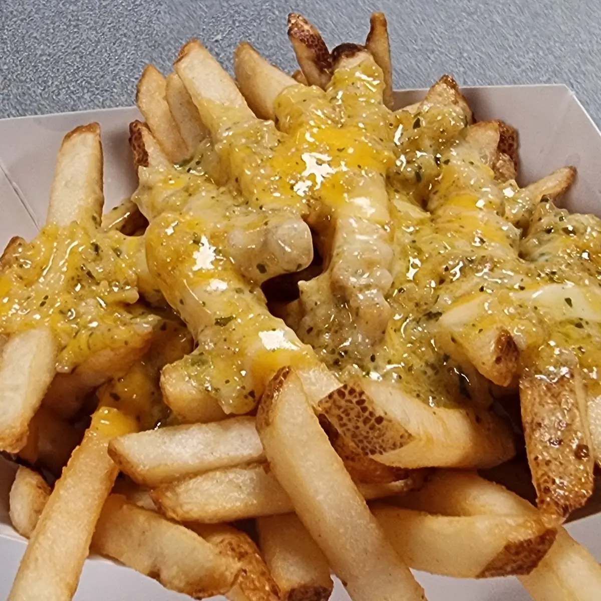 Garlic and Cheese Fries