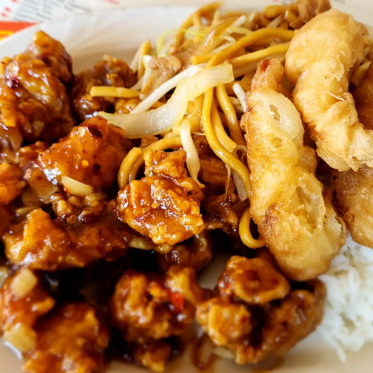 Pork Fried Rice & Egg Roll