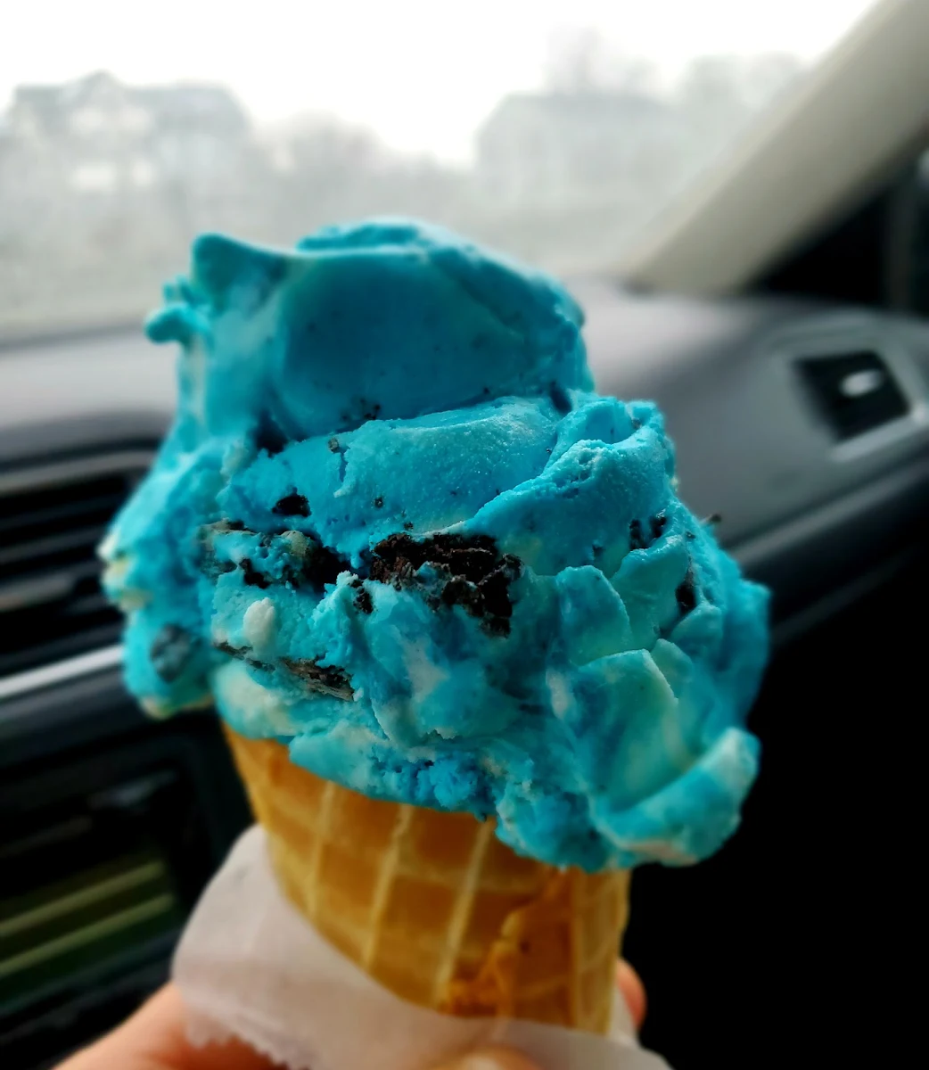Cookie Monster Ice Cream