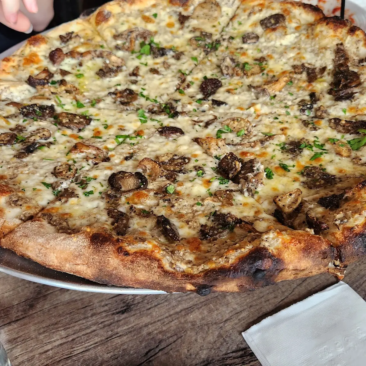 Mushroom Pizza