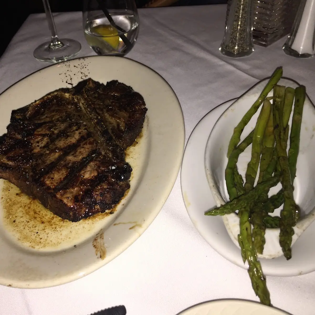 Bone in Ribeye Steak and Sweet Potato Casserole