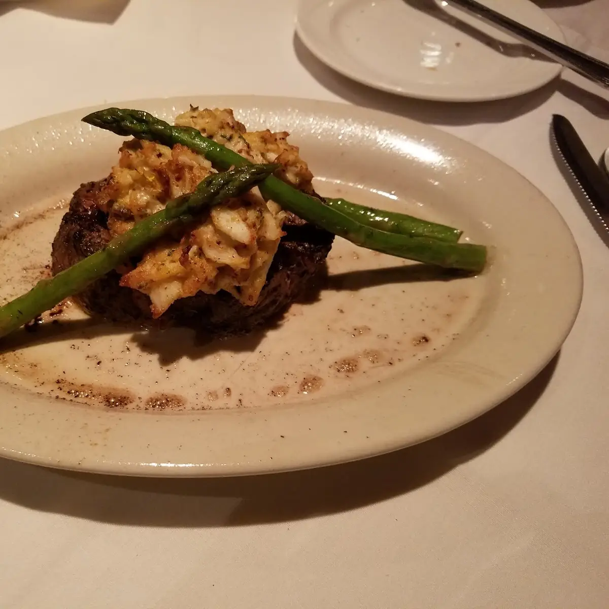 Crab Cake Filet Mignon
