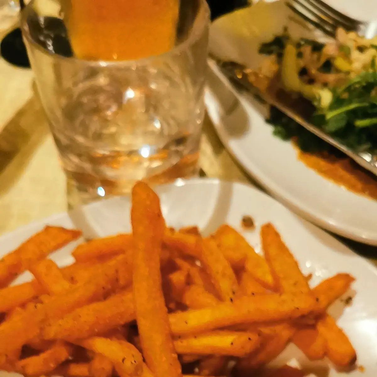 Chicken Caesar Wrap with Fries