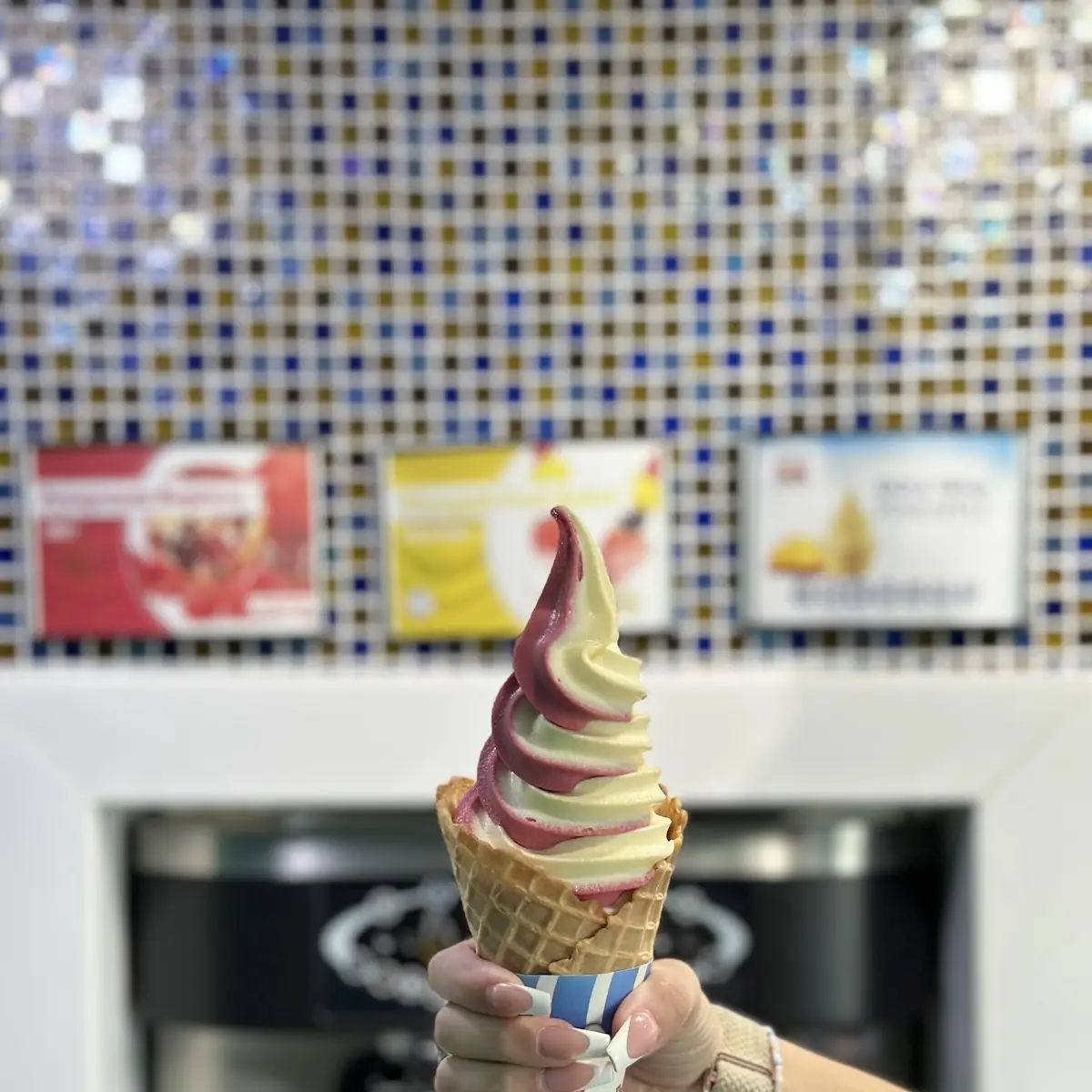 Pineapple Dole Soft Serve