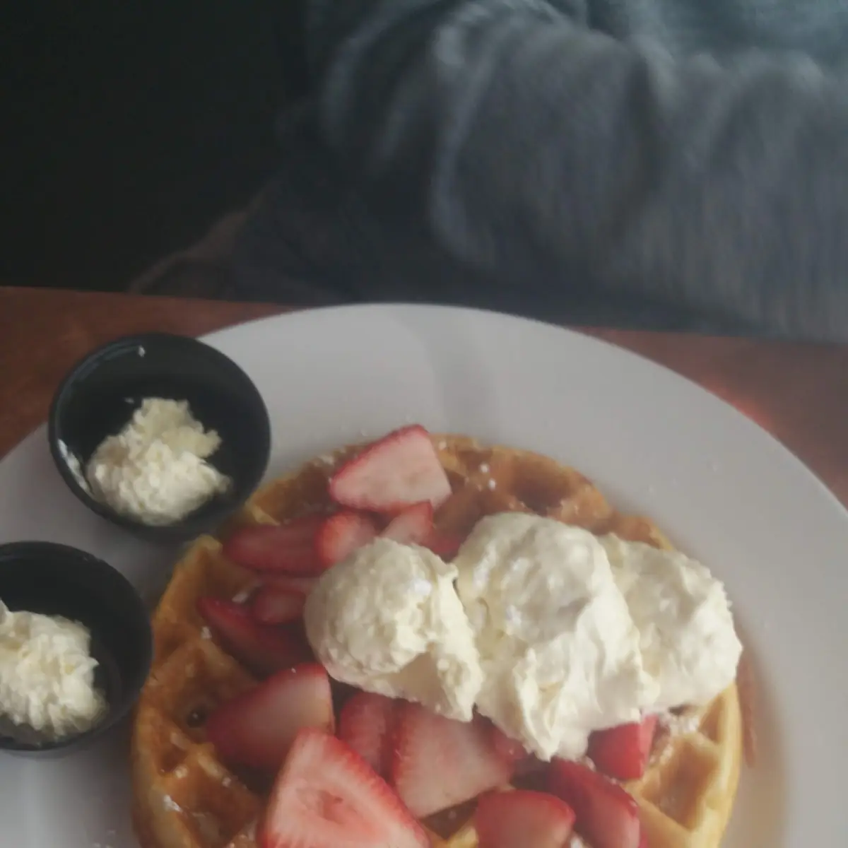 Strawberry Cheesecake Waffle