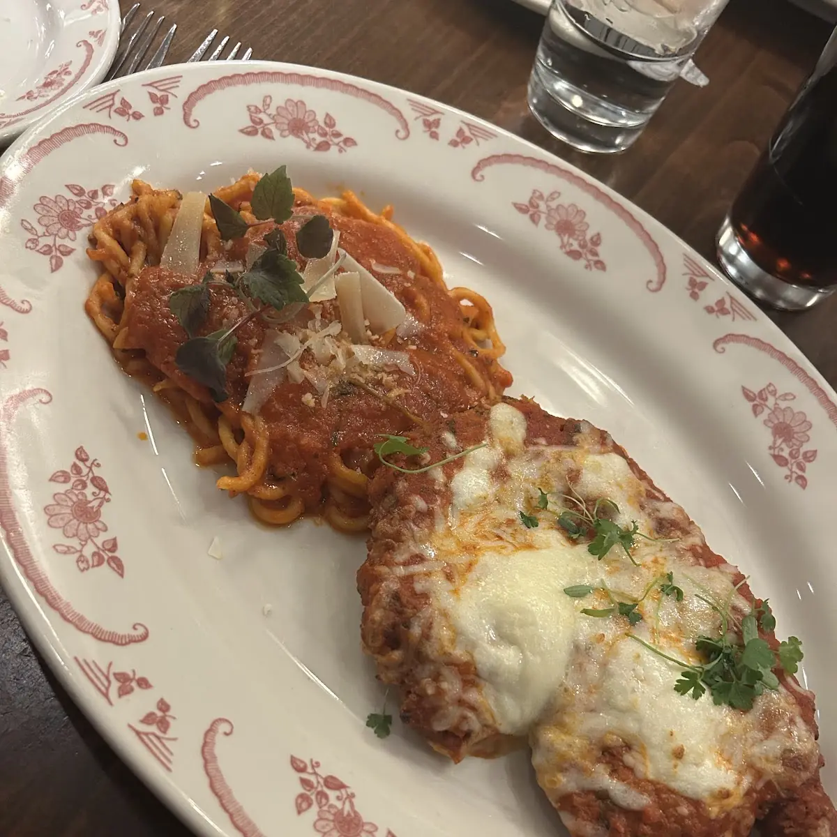 Chicken Parmesan Dinner