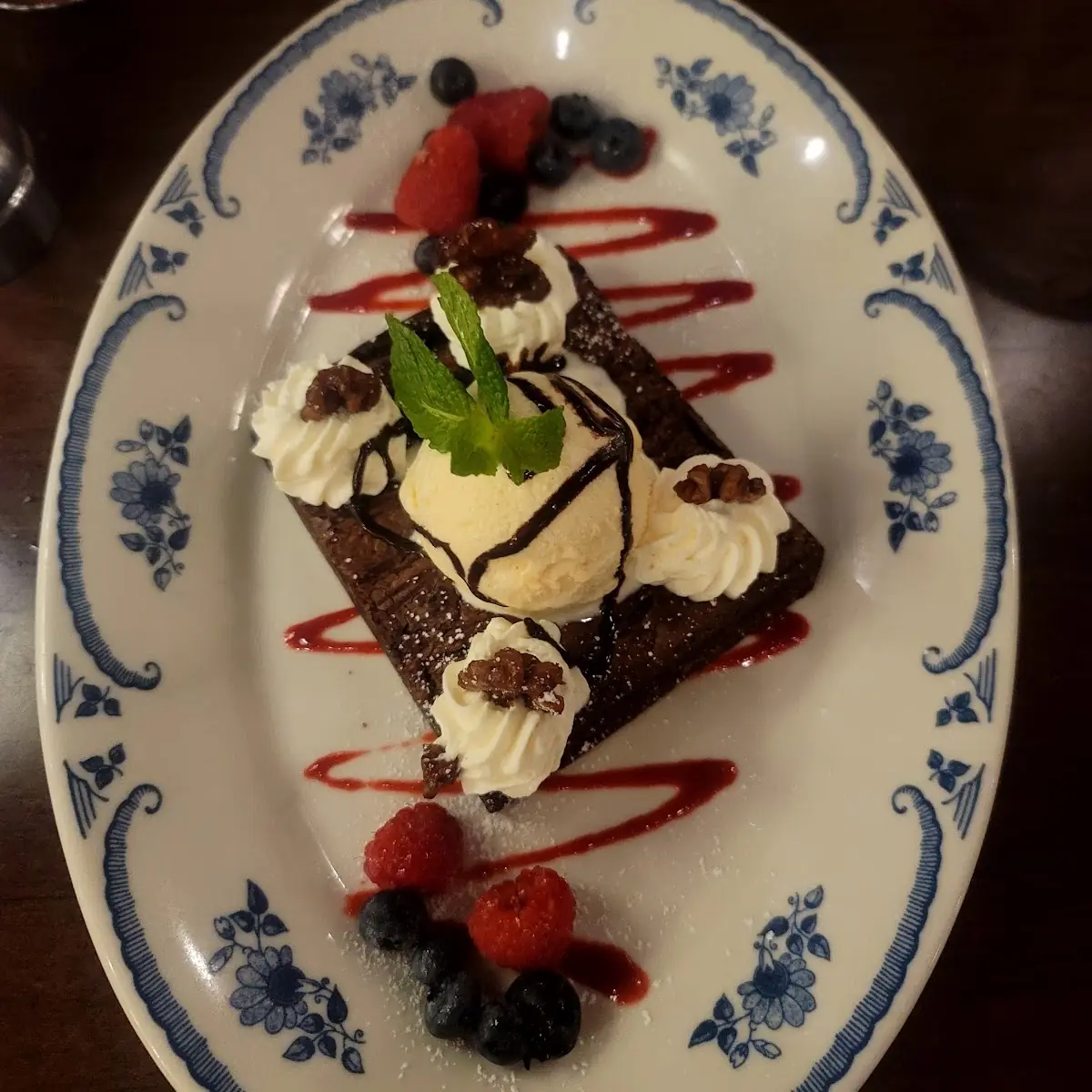 Chocolate Brownie Sundae
