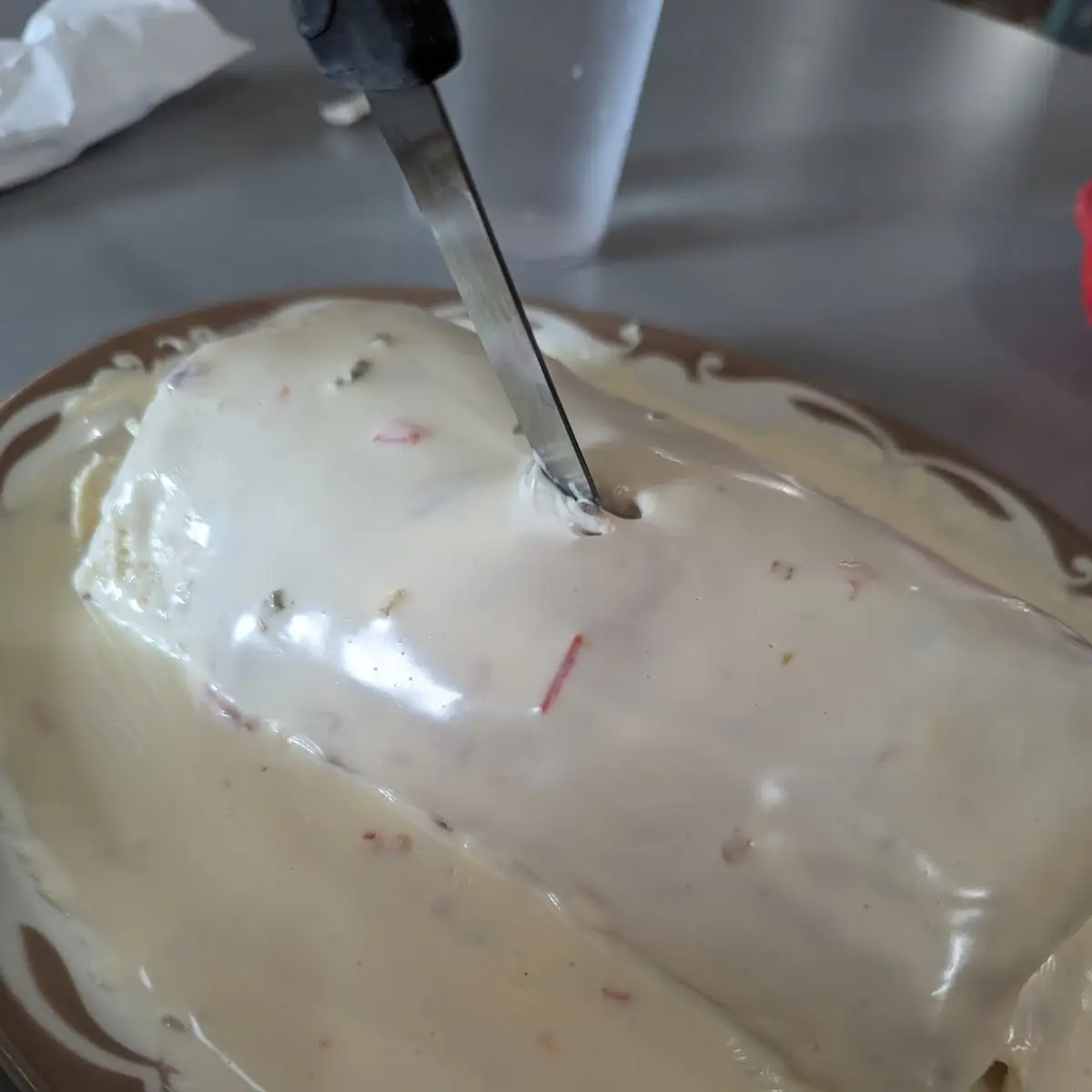 Burrito Pollo Con Queso