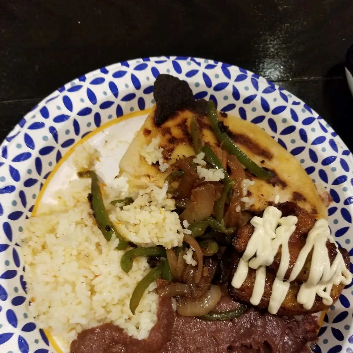 Chicken and Cheese Pupusa