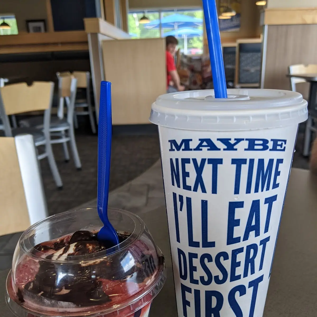 Chocolate Covered Strawberry Sundae